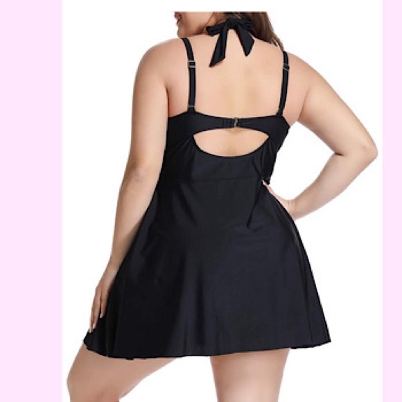 🆕Halter Plus Size Two Piece Swimsuit Tankini Set - Picture 3 of 4